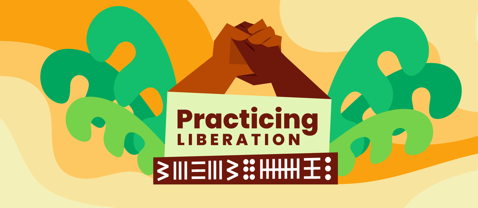 Practicing Liberation Graphic