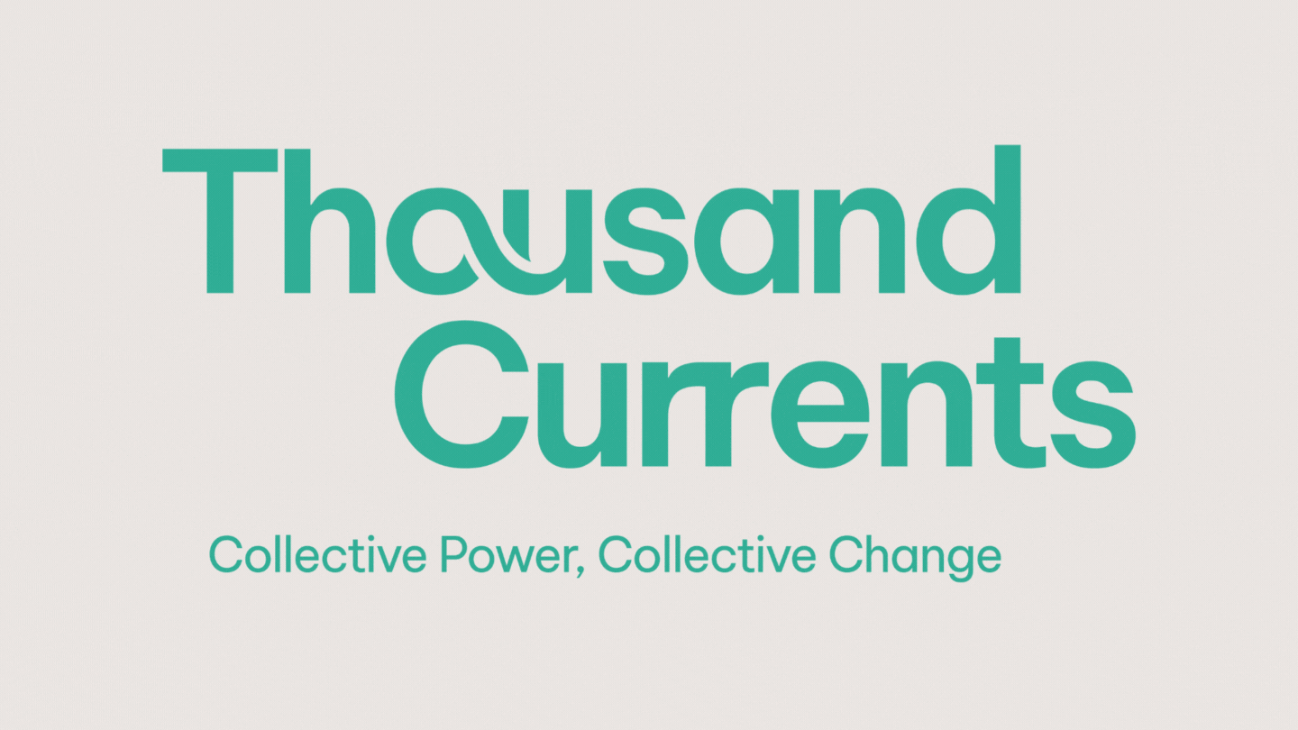 Thousand Currents logo in all colors