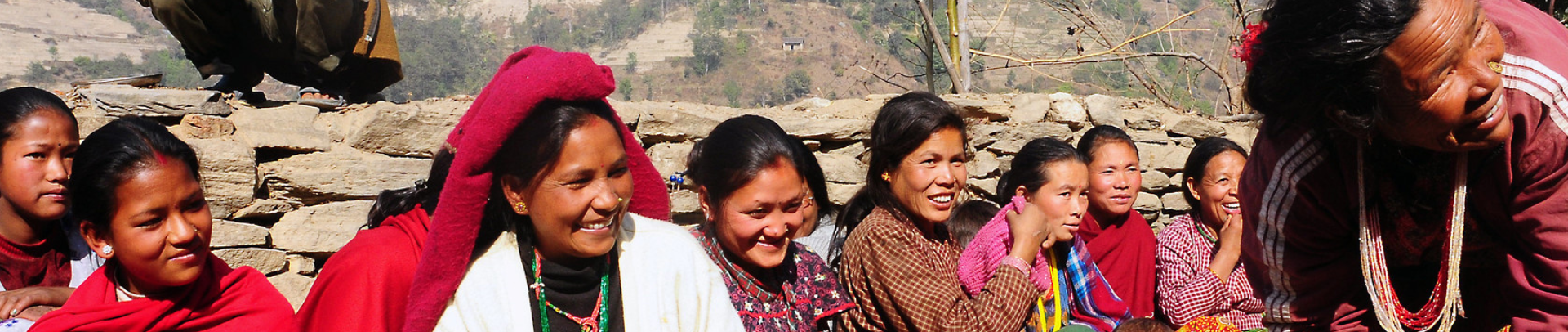 Asha Nepal members gathering outside