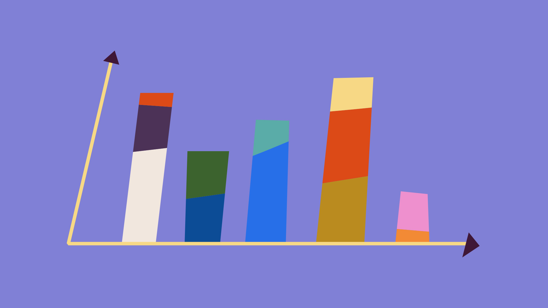 Colorful illustration of a graph